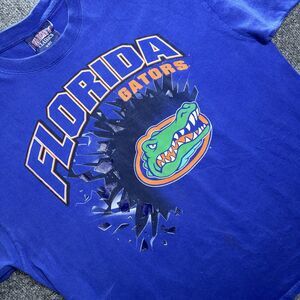 VINTAGE Florida Gators Varsity Classics Football T-Shirt Extra Large XL Blue Tee